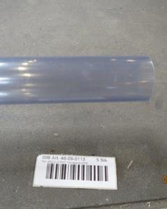Pipe D50/2.4 Pvc Transparent/6M
